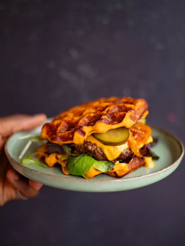 burger gaufre