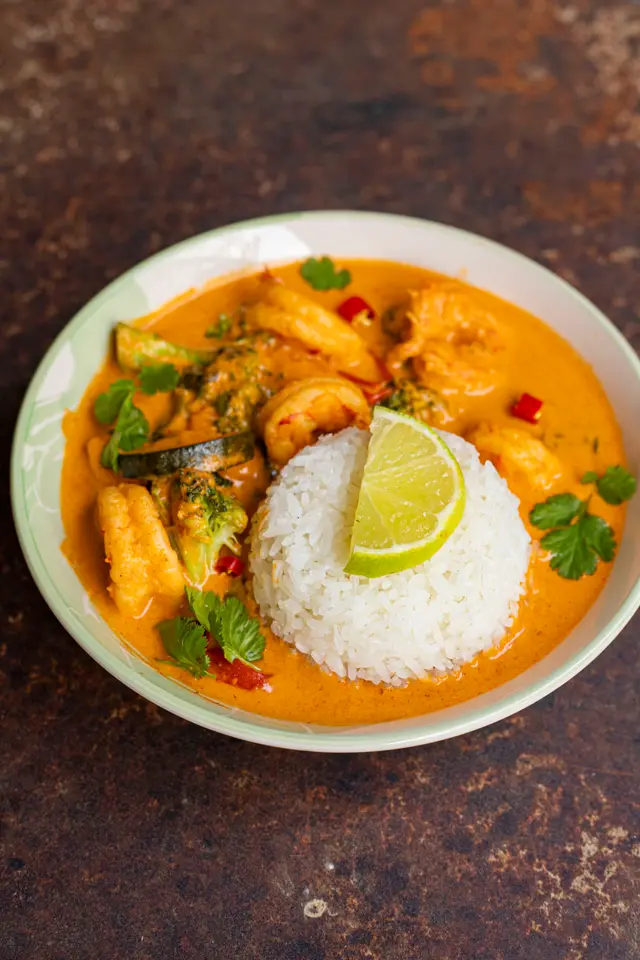 curry crevette